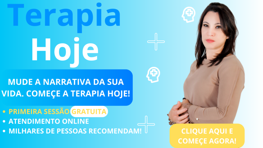 Banner terapia online com Luiza Oliveira 1 sessão gratuita